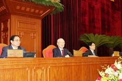 Quang cảnh buổi Khai mạc Hội nghị Trung ương lần thứ chín, khóa XIII