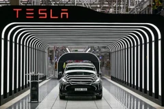 Một mẫu xe của Tesla. (Nguồn: Reuters)