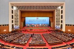 Toàn cảnh Hội nghị thượng đỉnh Diễn đàn hợp tác Trung Quốc-Châu Phi (FOCAC) tại Bắc Kinh, Trung Quốc, ngày 5/9. (Ảnh: THX/TTXVN)