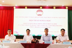 Đại biểu dự Hội thảo. (Ảnh: Huỳnh Sơn/TTXVN)