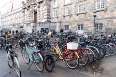 Thủ đô Copenhagen được mệnh danh là "thành phố xe đạp". (Ảnh: Hương Giang/TTXVN)