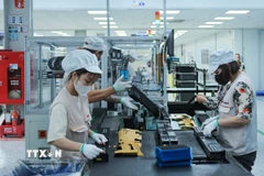 Quảng Ninh đang hướng tới mục tiêu thu hút ít nhất 3 tỷ USD vốn FDI trong năm 2024. (Ảnh: Hoàng Hiếu/TTXVN)