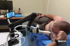 Robot điều khiển từ xa này do các nhà nghiên cứu ở bang Queensland thiết kế. (Nguồn: ABC News)