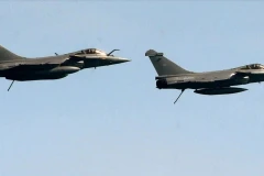 Máy bay quân sự Rafale. (Ảnh: AFP)