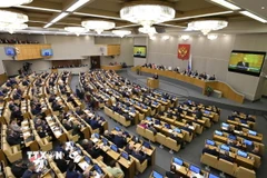 Quang cảnh phiên họp của Hạ viện Nga. (Nguồn: AFP/TTXVN)