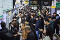 Một ga tàu điện ngầm ở Hàn Quốc. (Ảnh: Yonhap)