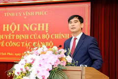Bí thư Tỉnh ủy, Trưởng Đoàn đại biểu Quốc hội tỉnh Vĩnh Phúc Dương Văn An. (Ảnh: VGP)
