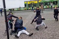 Hiện trường vụ việc. (Nguồn: gbnews)