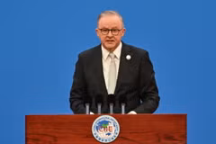 Thủ tướng Australia Anthony Albanese. (Ảnh: AFP/TTXVN)
