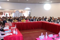 Toàn cảnh Hội nghị lần thứ 10 của Ban chấp hành Hội người Việt Nam tại Cộng hòa Séc. (Ảnh: Việt Dũng/TTXVN)