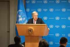 Tổng thư ký Antonio Guterres. (Ảnh: THX/TTXVN)