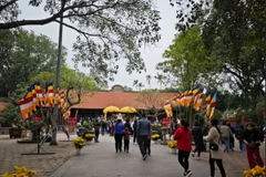 Chùa Vĩnh Nghiêm. (Ảnh: Thúy Hà/Vietnam+)