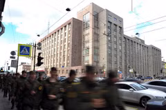 Trụ sở Cơ quan An ninh liên bang (FSB) của Nga ở Saint Petersburg. (Nguồn: AFP/TTXVN)