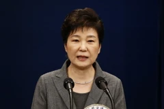 Tổng thống Hàn Quốc Park Geun-hye. (Nguồn: AFP/TTXVN)