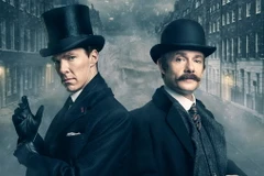 Hai nhân vật chính trong phim 'Sherlock.' (Nguồn: Youtube)