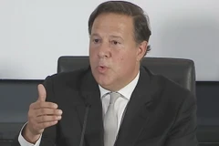 Tổng thống Panama Juan Carlos Varela. (Nguồn: EPA/TTXVN)