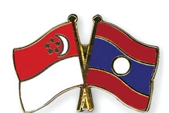 Bộ trưởng Ngoại giao Lào Saleumxay Kommasith thăm Singapore