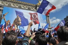 Chiến dịch tranh cử tổng thống Pháp của bà Le Pen. (Nguồn: wan-ifra.org)