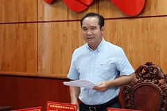 Ông Nguyễn Văn Được được bầu giữ chức Bí thư Tỉnh ủy Long An. (Ảnh: Đức Hạnh/TTXVN)