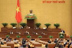 Quang cảnh một phiên họp của Quốc hội. (Ảnh: Văn Điệp/TTXVN)