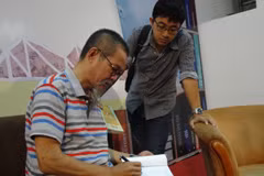 Họa sĩ, nhà văn Đỗ Phấn: “Cả đời, tôi sẽ chỉ viết sách về Hà Nội” 