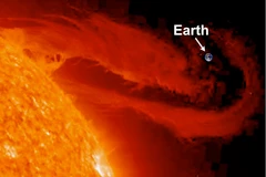 Phát hiện mới giúp cảnh báo bão Mặt Trời trước bốn ngày