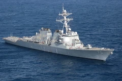 Tàu khu trục USS Donald Cook. (Nguồn: nosint.com) 