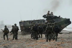 Trung Quốc, Australia và Mỹ lần đầu tiên tập trận ba bên