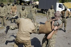 [Photo] Cuộc tập trận quốc tế "Đinh ba thần tốc" tại Ukraine