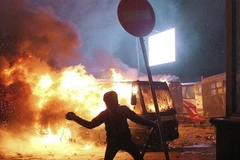 Ukraine: Người biểu tình cố chiếm giữ Bộ Năng lượng