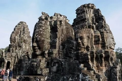 Khách nước ngoài đến Campuchia tăng trong nửa đầu 2014