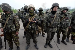 Chính phủ Ukraine giành lại tháp truyền hình ở Kramatorsk