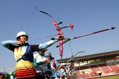 Tuyển bắn cung Việt Nam sang Hàn Quốc dự khóa đào tạo