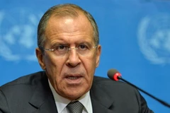 Ngoại trưởng Nga Sergei Lavrov. (Nguồn: Reuters)