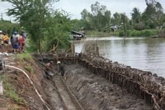 Kiên Giang: Quốc lộ 63 sạt lở và xuống cấp nghiêm trọng