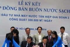 TP Hồ Chí Minh sẽ có thêm 300.000 m3 nước sạch mỗi ngày