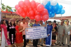 Trường Vientiane-Hà Nội, điểm sáng hợp tác đào tạo Việt-Lào 