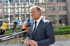 Chủ tịch Hội đồng châu Âu Donald Tusk. (Ảnh: AFP/TTXVN)