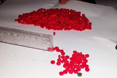 Viên ma túy tổng hợp. (Ảnh minh họa: TTXVN phát)