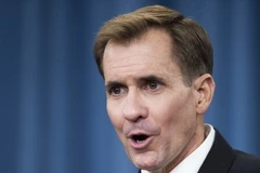 Phát ngôn viên Bộ Quốc phòng Mỹ John Kirby. (Ảnh: AFP/TTXVN)