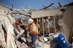 Khoảng 15.000 ngôi nhà tại miền nam Mỹ mất điện vì lốc xoáy