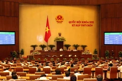 Một phiên họp của Quốc hội. (Ảnh: Phạm Kiên/TTXVN)