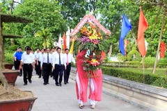 Nghệ An tổ chức Lễ dâng hương tại Khu di tích Kim Liên