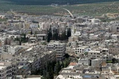 Thị trấn Ariha của Syria. (Nguồn: AFP)