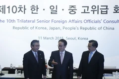 Ngoại trưởng Hàn-Trung-Nhật nhóm họp lần đầu tiên sau 3 năm