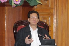 Thủ tướng Nguyễn Tấn Dũng làm việc với Hội Chữ thập đỏ 