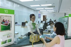 Giao dịch tại Vietcombank. (Nguồn: Vietcombank)