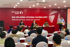 Toàn cảnh Đại hội cổ đông Maritime Bank. (Nguồn: Maritime Bank)