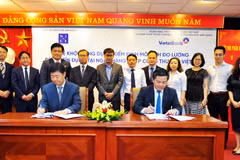 Lễ ký kết giữa VietinBank và Công ty NICE. (Nguồn: VietinBank)