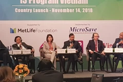 Các diễn giả tại hội thảo. (Ảnh: T.H/Vietnam+)